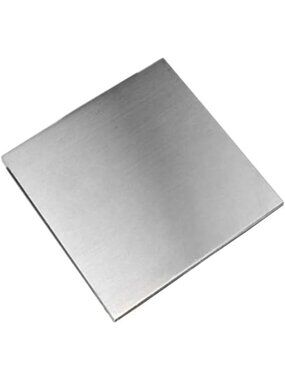 High Purity Titanium Sheet 0.5mm Thick, 200x200mm Thin Metal Plate for Research